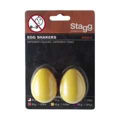 Шейкер (пара) Stagg EGG-2 YW, Жовтий