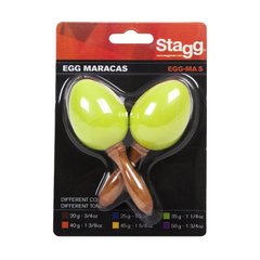 Маракаси Stagg EGG-MA S GR, Зелений