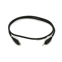 Оптичний кабель зі з'єднувачами KLOTZ FOPTM01, Чорний